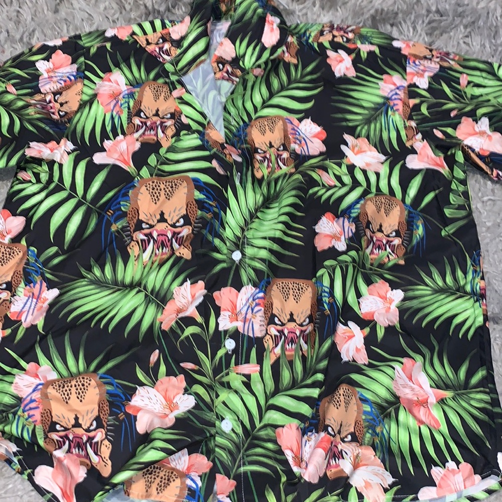 Absolutely Amazing Predator Alien Hawaiian Shirt